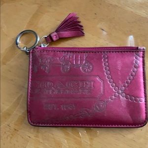 ❤️2/$25 Coach Leather Mini Wallet